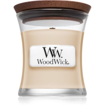 Woodwick vanilla bean lumânare parfumată cu fitil din lemn
