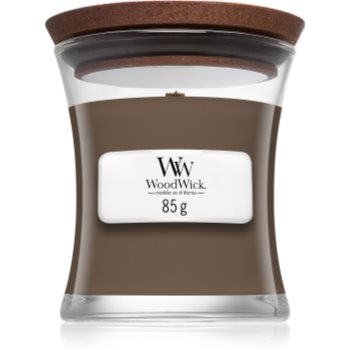 Woodwick black amber & citrus lumânare parfumată cu fitil din lemn