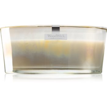 Woodwick Floral Night Smoked Jasmine lumânare parfumată cu fitil din lemn (hearthwick)