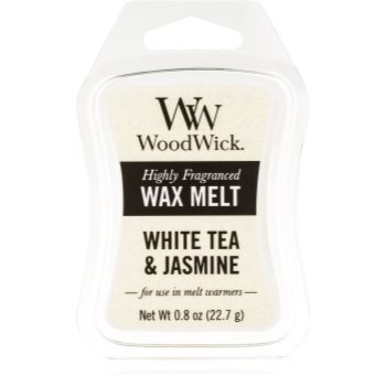 Woodwick White Tea & Jasmin ceară pentru aromatizator 22,7 g