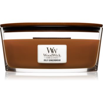 

Woodwick Jolly Gingerbread ароматизована свічка 453,6 гр Hearthwick