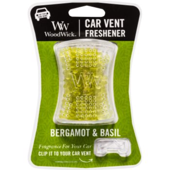 

Woodwick Bergamot & Basil aромат для авто зажим