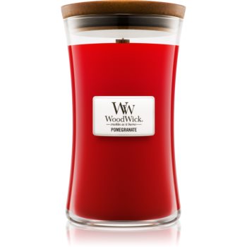 Woodwick Pomegranate lumânare parfumatã cu fitil din lemn poza