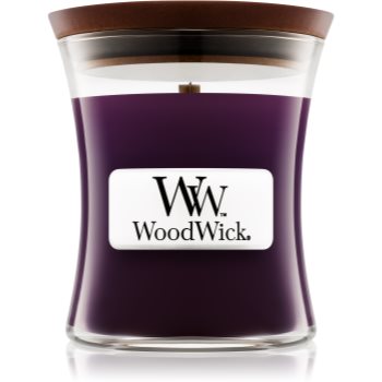 Woodwick Fig lumânare parfumată cu fitil din lemn