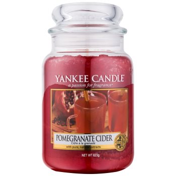 

Yankee Candle Pomergranate Cider ароматизована свічка 623 гр Classic велика