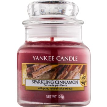 Yankee Candle Sparkling Cinnamon lumânare parfumatã Clasic mini imagine