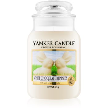 

Yankee Candle White Chocolate Bunnies ароматизована свічка 623 гр Classic велика