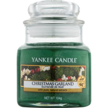 

Yankee Candle Christmas Garland ароматизована свічка 104 гр Classic маленька