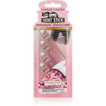 Yankee Candle Summer Scoop parfum pentru masina 4 buc I.