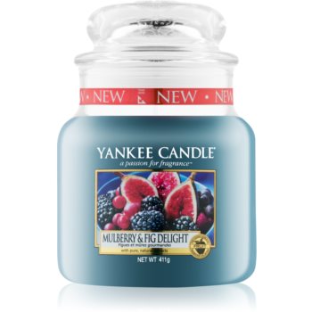 Yankee Candle Mulberry & Fig lumânare parfumată Clasic mediu