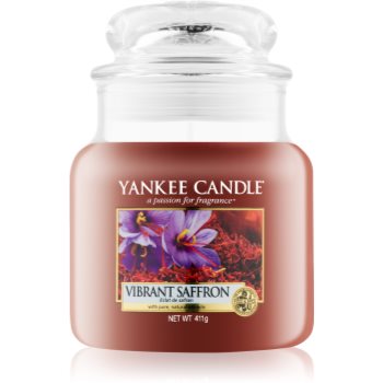 

Yankee Candle Vibrant Saffron ароматизована свічка 411 гр Classic середня