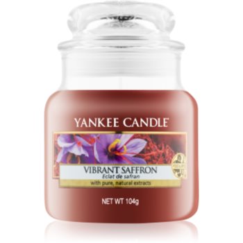 

Yankee Candle Vibrant Saffron ароматизована свічка 104 гр Classic маленька