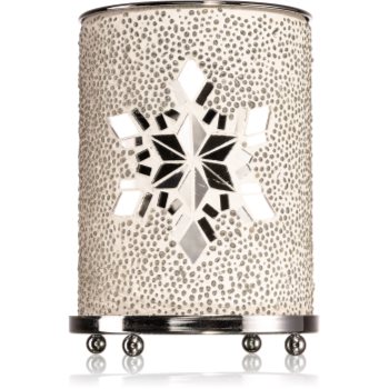 Yankee candle twinkling snowflake lampă aromaterapie din sticlă