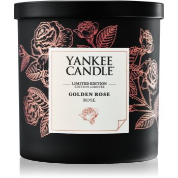 

Yankee Candle Golden Rose ароматизована свічка 198 гр мала