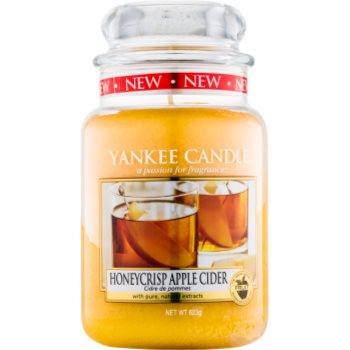 

Yankee Candle Honeycrisp Apple Cider ароматизована свічка 623 гр Classic велика