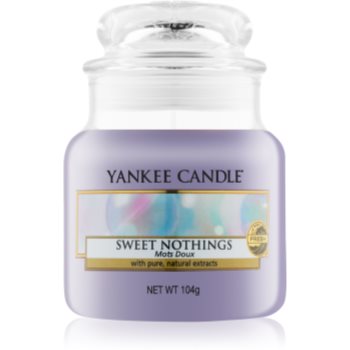 Yankee candle sweet nothings lumânare parfumată clasic mini
