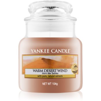 Yankee candle warm desert wind lumânare parfumată clasic mini