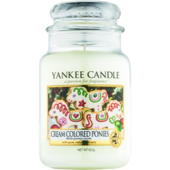 Yankee Candle Cream Colored Ponies lumanari parfumate 623 g Clasic mare