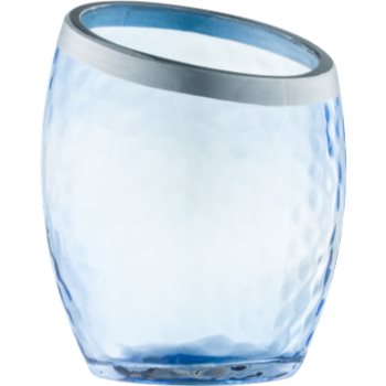 Yankee Candle Pearlescent Crackle suport lumânare pahar Blue