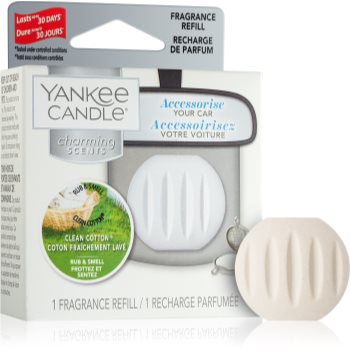 Yankee candle clean cotton parfum pentru masina refil