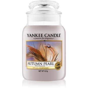 Yankee candle autumn pearl lumânare parfumată clasic mare