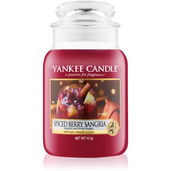 

Yankee Candle Spiced Berry Sangria ароматизована свічка 623 гр Classic велика