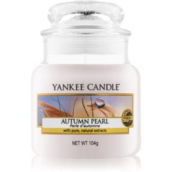 Yankee Candle Autumn Pearl lumânare parfumată Clasic mini