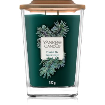 Yankee candle elevation frosted fir lumânare parfumată mare