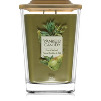 Yankee candle elevation pear & tea leaf lumânare parfumată mare