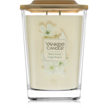 Yankee Candle Elevation Sheer Linen lumânare parfumată mare