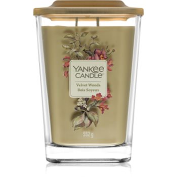 Yankee candle elevation velvet woods lumânare parfumată mare