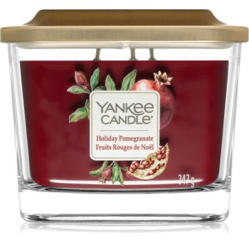 Yankee Candle Elevation Holiday Pomegranate lumânare parfumată mediu