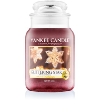 Yankee Candle Glittering Star lumânare parfumată Clasic mare