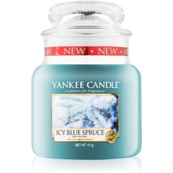 Yankee Candle Icy Blue Spruce lumanari parfumate 411 g Clasic mediu