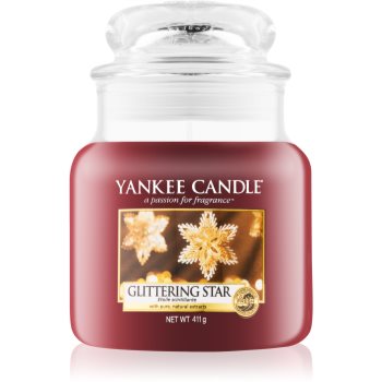 Yankee candle glittering star lumânare parfumată clasic mediu