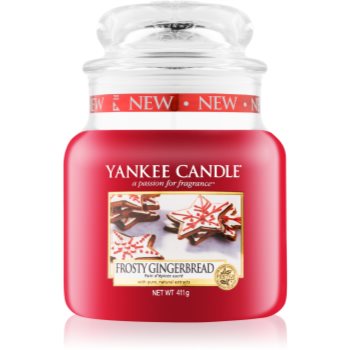 Yankee Candle Frosty Gingerbread lumânare parfumatã Clasic mediu imagine