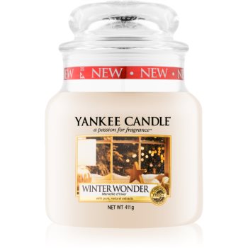 Yankee candle winter wonder lumânare parfumată clasic mediu