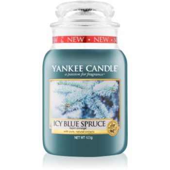 Yankee Candle Icy Blue Spruce lumânare parfumată Clasic mare