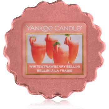 Yankee Candle White Strawberry Bellini ceară pentru aromatizator