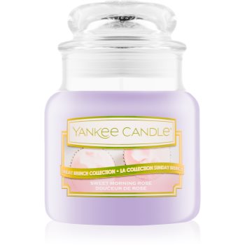 Yankee candle sweet morning rose lumânare parfumată clasic mini