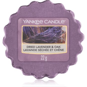 Yankee candle dried lavender & oak ceară pentru aromatizator
