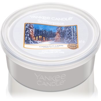 Yankee Candle Candlelit Cabin ceară pentru încălzitorul de ceară