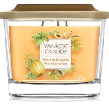 Yankee Candle Elevation Tonka Bean & Pumpkin lumânare parfumată