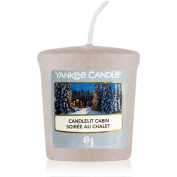 Yankee Candle Candlelit Cabin lumânare votiv imagine