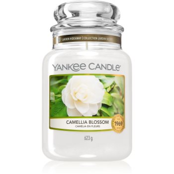 Yankee Candle Camellia Blossom lumânare parfumată Clasic mare