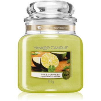 Yankee candle lime & coriander lumânare parfumată