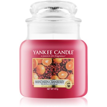 

Yankee Candle Mandarin Cranberry ароматизована свічка 411 гр Classic середня
