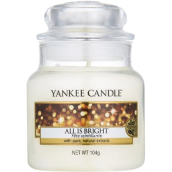 Yankee candle all is bright lumânare parfumată clasic mini