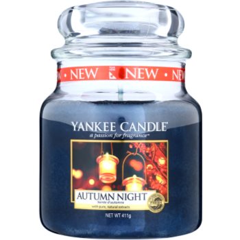 Yankee Candle Autumn Night lumânare parfumată Clasic mediu