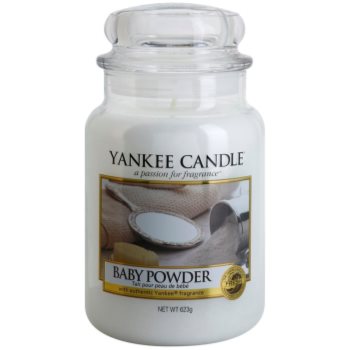 Yankee Candle Baby Powder lumanari parfumate 623 g Clasic mare